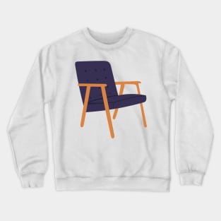 Mid Century Retro Eames Chair Design Crewneck Sweatshirt